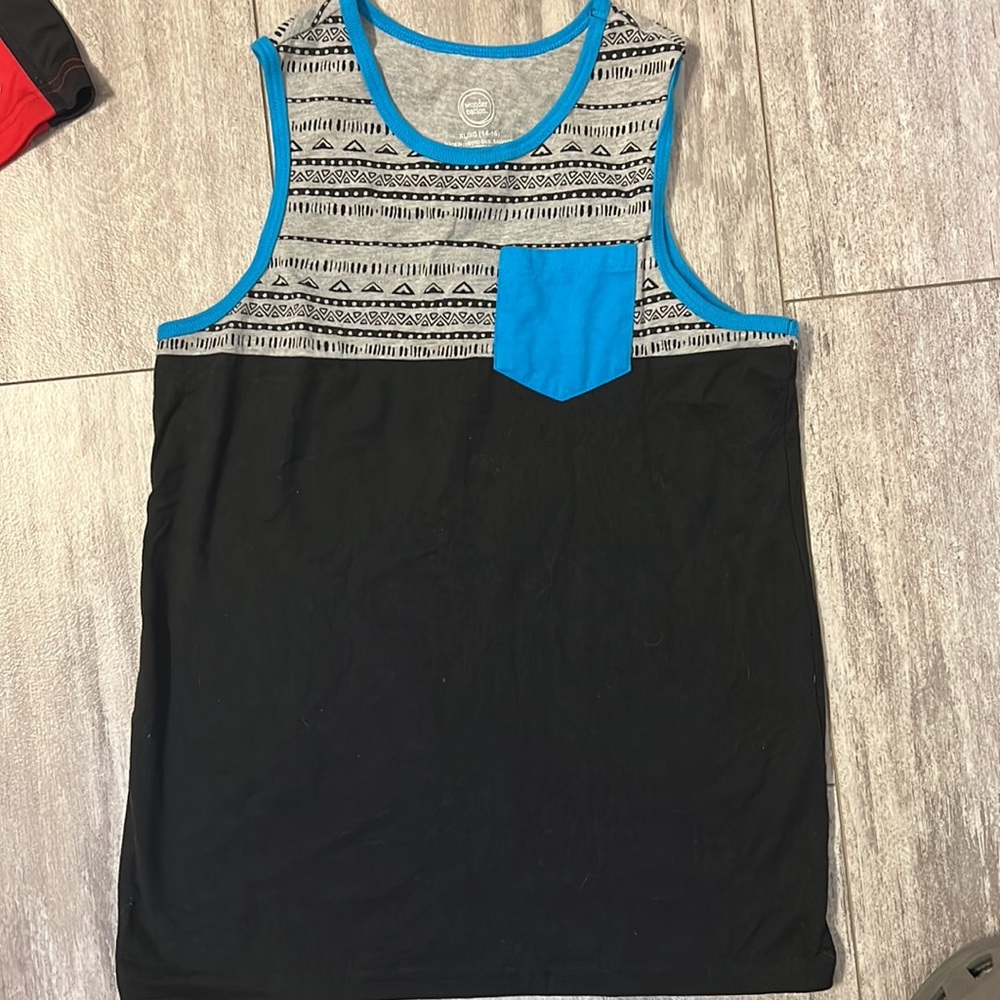 Bundle of 7❗️Sleeveless Shirts- Size 14/16 - Picture 13 of 14